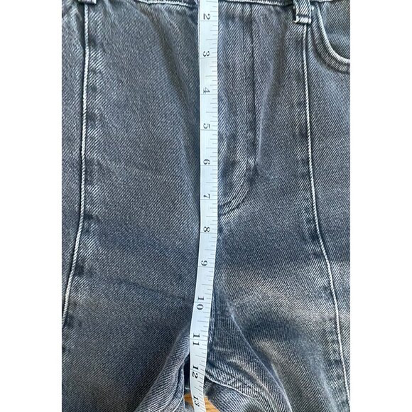 🌎 Reformation Baggy Black Barrel Jeans in Seine Wash 🌳 Size 25 - Picture 8 of 12